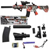 OGROMNY KARABIN PISTOLET KULKI ŻELOWE DUŻY ZESTAW