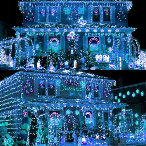 LAMPKI CHOINKOWE 300 LED ZEW/WEW Światełka Świąteczne ZIMNE choinka na Arena.pl