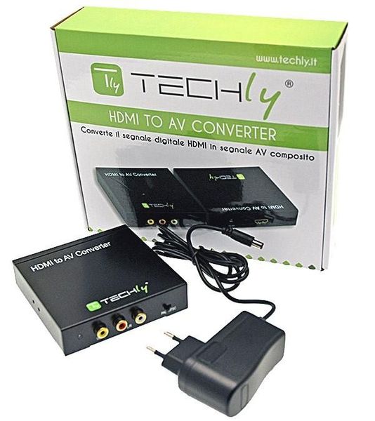 KONWERTER ADAPTER HDMI NA RCA COMPOSITE VIDEO + AUDIO L/R zdjęcie 4