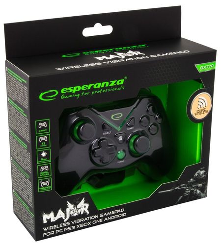 GAMEPAD BEZPRZEWODOWY PC/PS3/XBOX ONE/ANDROID USB MAJOR na Arena.pl
