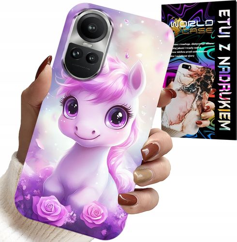 ETUI DO OPPO RENO10 PRO 5G - SŁODKI JEDNOROŻEC, WZORY DLA DZIECI CASE na Arena.pl