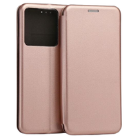 beline etui book magnetic xiaomi redminote 13 pro 5g różowo-zloty/rose gold
