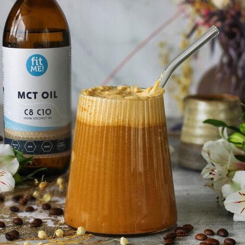 Olej MCT z kokosa 100% Coconut olej kokosowy keto C8 + C10 500 ml + pompka na Arena.pl