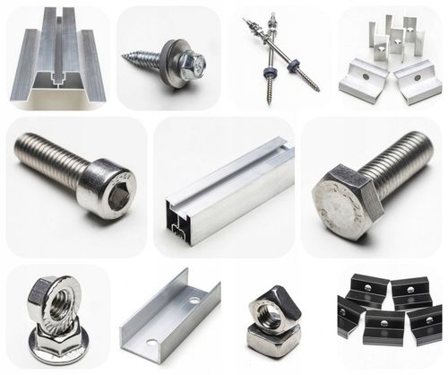 PROFIL Aluminiowy Montażowy 40x40 Paneli Fotowoltaika SZYNA 250 cm 2,5m na Arena.pl