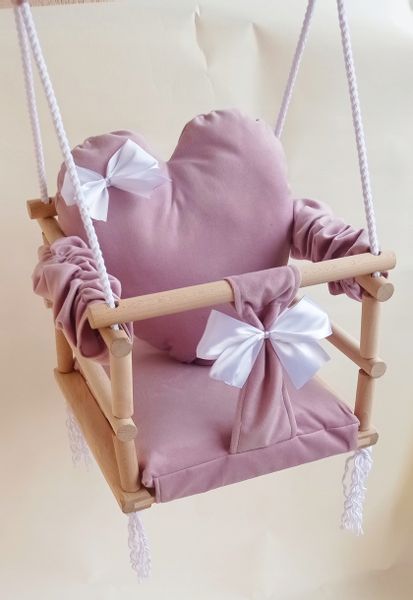 Huśtawka MIŚ 3w1 dla dzieci RÓŻ DOM OGRÓD pokój zdjęcie 2