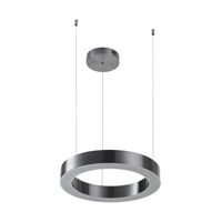 Lampa wisząca CIRCLE 40 LED tytanowa 40 cm