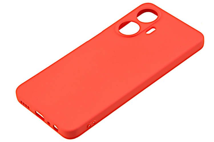 Etui silikonowe Tint do Realme C55 czerwony zdjęcie 1