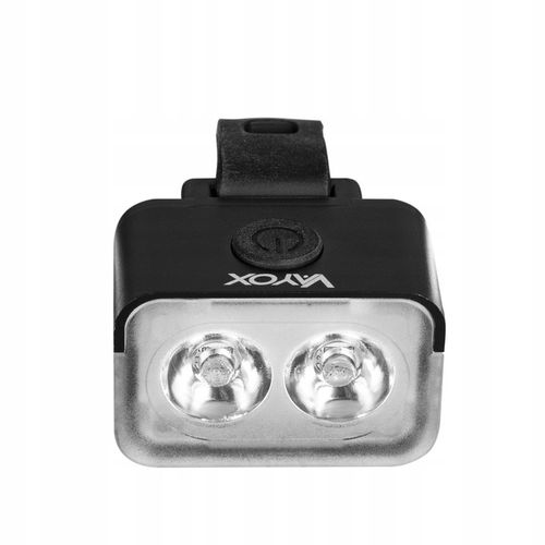 LAMPKA ROWEROWA PRZÓD NA KIEROWNICE ŚWIATŁO LED OŚWIETLENIE ROWER USB VAYOX na Arena.pl