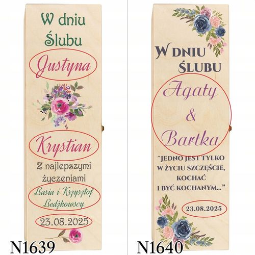 SKRZYNKI WINO PODZIĘKOWANIA DLA ŚWIADKA ŚWIADKOWEJ na Arena.pl