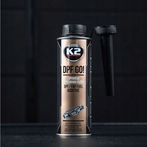 K2 DPF GO! dodatek do ochrony filtra DPF, FAP, zapobiega zapychaniu, 250ml na Arena.pl