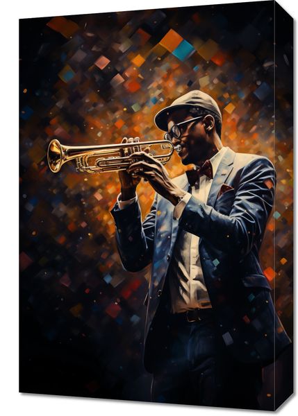 Obraz 40x60cm Symfonia na Trąbce zdjęcie 1