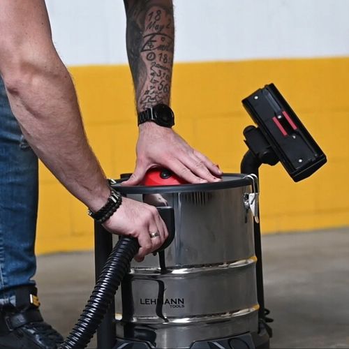 ODKURZACZ PRZEMYSŁOWY BEZWORKOWY SUCHO MOKRO DO POPIOŁU KOMINKA GRUZU na Arena.pl