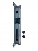 Kaseta elektrozaczepu antracyt RAL7016 L350 do furtki bramki ogrodzenia