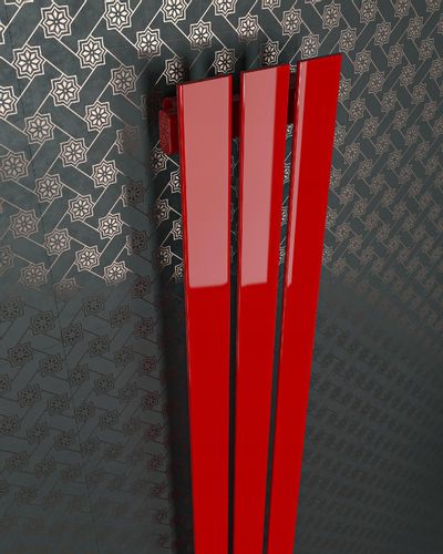 GRZEJNIK DEKORACYJNY BELLOSLIM 120x22 CZERWONY na Arena.pl