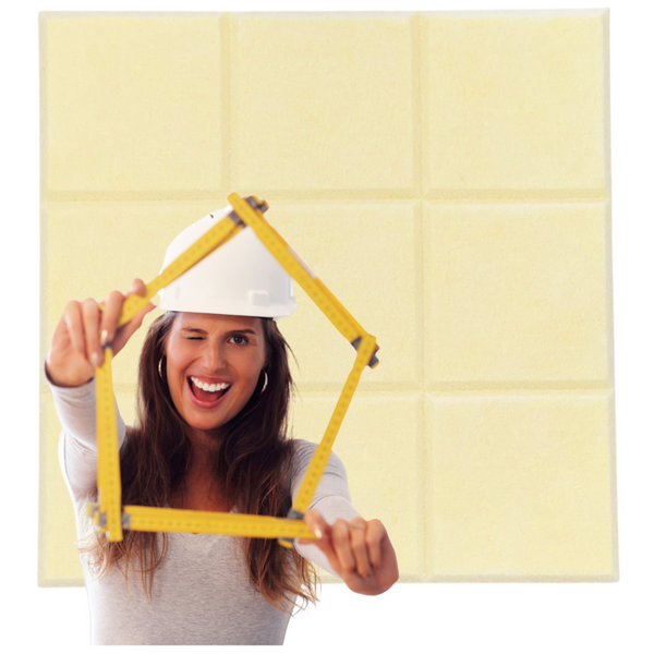 Panele Ścienne Filcowe 3D Kwadrat Zagłówek Samoprzylepne Akustyczne Soft zdjęcie 2