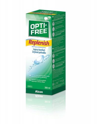 Płyn do soczewek Alcon Opti-Free Replenish, 300 ml na Arena.pl