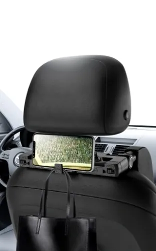 ZAGŁÓWEK samochodowy DO SAMOCHODU UCHWYT TEL na Arena.pl