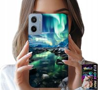 ETUI DO MOTOROLA E15 / G05 - ALASKA ZORZA POLARNA STAWIK CASE + FOLIA