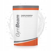 KREATYNA 100% MONOHYDRAT SIŁA MASA POMPA WYDOLNOŚĆ GymBeam 500g bez smaku