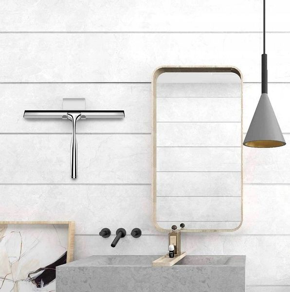 Srebrna Ściągaczka Silikonowa Do Okna Szyb Luster zdjęcie 5