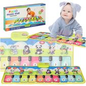 Mata do Tańczenia Muzyczna Gra Zręcznościowa Keyboard Pianino dla Dzieci