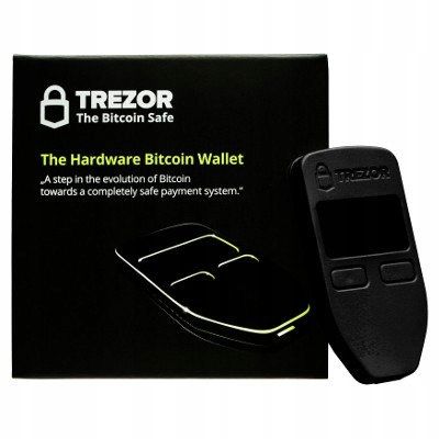 Portfel do kryptowalut Trezor One czarny zdjęcie 1