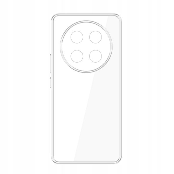 Silikonowe etui na Honor Magic7 Lite - 3mk Clear Case zdjęcie 5