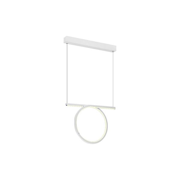 Lampa Wisząca Loop Biały 20W LED zdjęcie 1