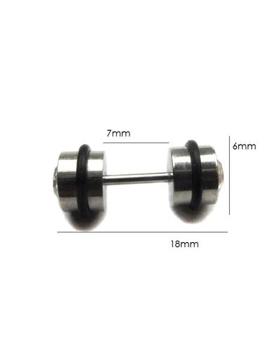 Męski fake piercing kolczyk Estilo Sabroso Es01829 na Arena.pl