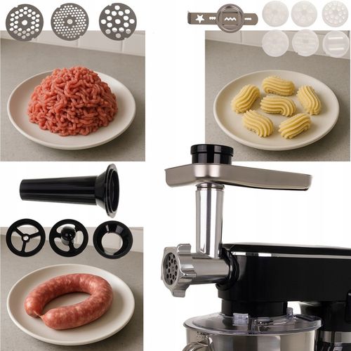 Robot kuchenny Ruhhy Robot Planetarny z Podgrzewaną Misą i Blenderem 2000 W na Arena.pl