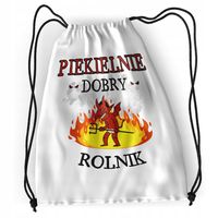 Plecak Dla Rolnika Sportowy Szkolny Worek Torba Z Nadrukiem Ze Zdjęciem