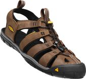 Keen męskie sandały CLEARWATER CNX LEATHER DARK EARTH/BLACK 1013106 44,5