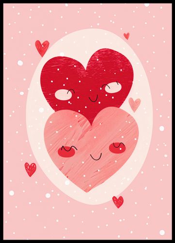 Plakat 50x70cm Ciepło Serca na Arena.pl