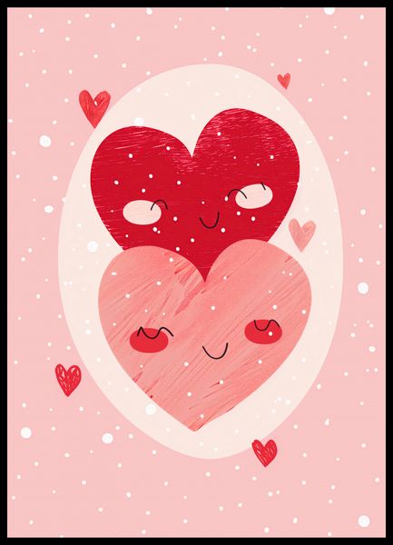 Plakat 50x70cm Ciepło Serca zdjęcie 2