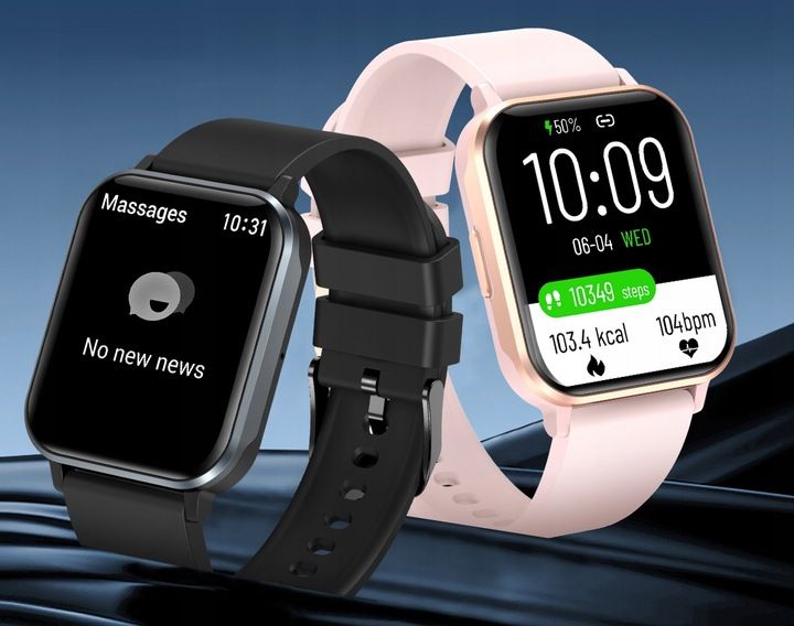 ZEGAREK SMARTWATCH CIŚNIENIE PULS ROZMOWY POL MENU zdjęcie 8