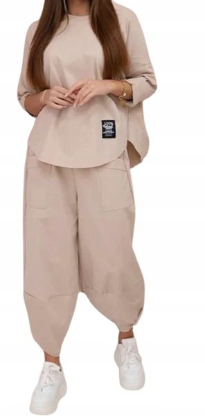 KOMPLET luźny ciemny niebieski zdjęcie 14