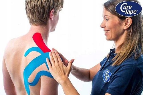 Taśma do kinesiotapingu tejpy CURETAPE CLASSIC do CIAŁA i TWARZY na Arena.pl