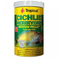 TROPICAL CICHLID HERBIVORE MEDIUM  PELLET  500ML/180G