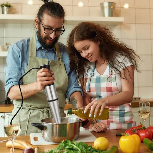 BLENDER RĘCZNY KUCHENNY WIELOFUNKCYJNY MOCNY ROBOT DO KOKTAJLI TURBO na Arena.pl