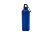Aluminiowa butelka z karabińczykiem z własnym logiem 750 ml niebieska