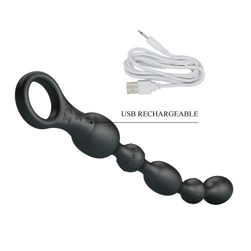 pretty love - van, 10 vibration functions beaded anal vibrator! na Arena.pl