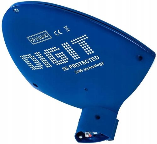 ANTENA DVBT2 DO TELEWIZJI NAZIEMNEJ TELMOR DIGIT ACTIVA 5G FILTR na Arena.pl