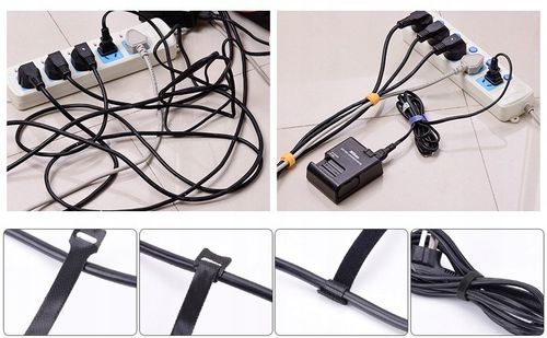 OPASKA RZEP paski organizer do kabli OPASKA TAŚMA RZEPOWA 30 sztuk na Arena.pl