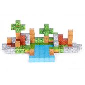 KLOCKI MAGNETYCZNE 119 ELEMENTÓW SZEŚCIANY DLA DZIECI 3+ LAT