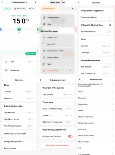 Głowica termostatyczna GTZ07 ZigBee TUYA Smart Life Termostat Grzejnikowy na Arena.pl