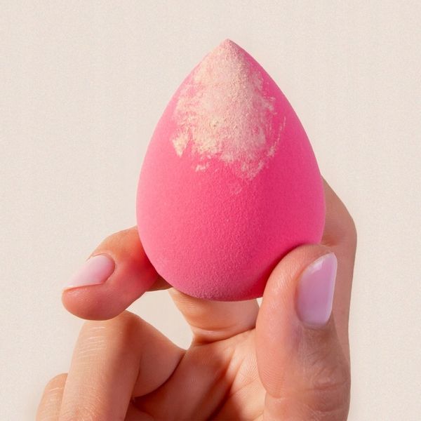 GĄBKA BLENDER DO MAKIJAŻU RÓŻOWA 2SZT MAKE-UP zdjęcie 3