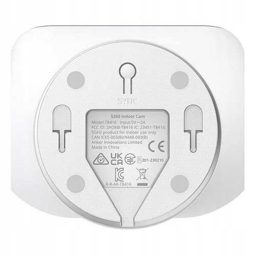 Eufy S350 Inteligentna kamera IP Eufy S350 4K+2K 130° WIFI 6 PTZ wewnętrzna na Arena.pl