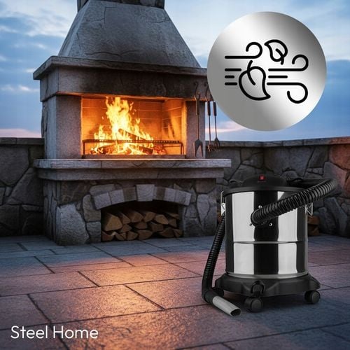 ODKURZACZ PRZEMYSŁOWY DO POPIOŁU PIECA KOMINKA 20L HEPA 2200W + na Arena.pl