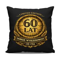 Limited edition 60 lat - dobrze wysezonowany - od 1966 poduszka na prezent