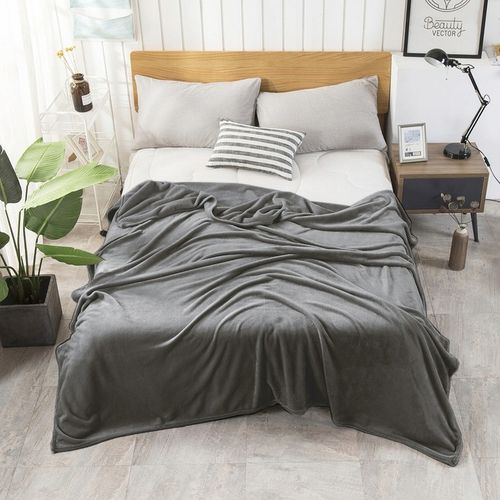 Koc polarowy Teesa gruby ciepły narzuta 200x220 na Arena.pl